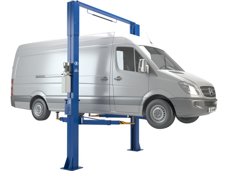 ДВУХСТОЕЧНЫЙ ЭЛЕКТРОГИДРАВЛИЧЕСКИЙ ПОДЪЕМНИК ПГА-5000/1