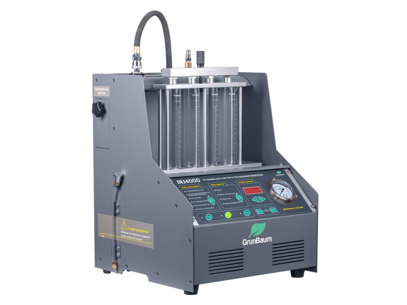 Стенд УЗ GrunBaum INJ4000, для 4-х форсунок Стенд УЗ GrunBaum INJ4000, для 4-х форсунок