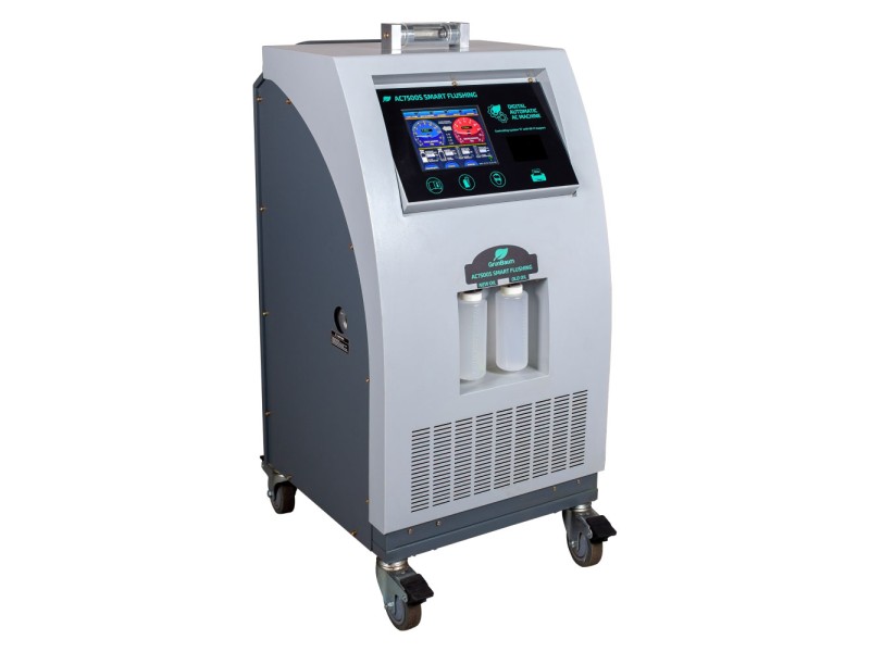 Установка для заправки автокондиционеров GrunBaum AC7500S SMART FLUSHING, автоматическая, R134 Установка для заправки автокондиционеров GrunBaum AC7500S SMART FLUSHING, автоматическая, R134